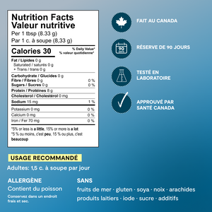 Collagène marin canadien pur | Ensemble 750 g