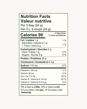 Protéines de 5 plantes