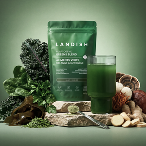 Aliments verts + adaptogènes