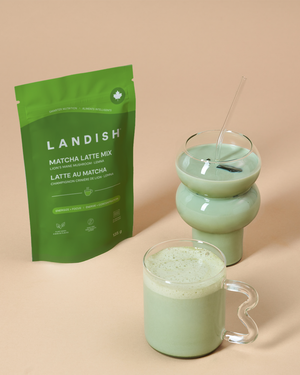 Latte au matcha