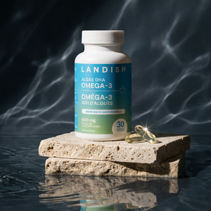 Gélules d’oméga-3 ADH d’algues