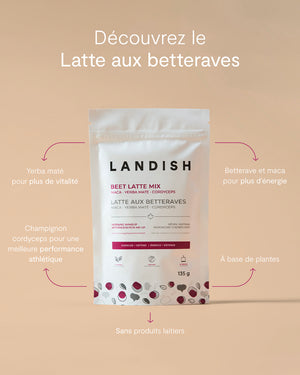 Latte aux betteraves