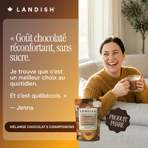 Mélange chocolat 5 champignons