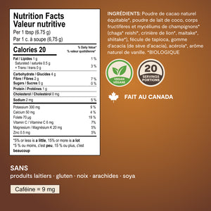 Mélange chocolat 5 champignons