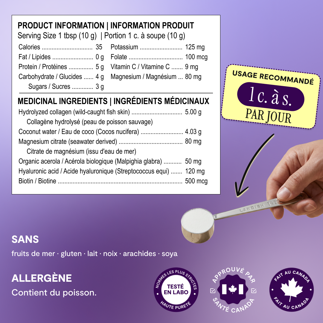 Collagène marin mélange beauté