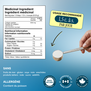 Collagène marin canadien pur