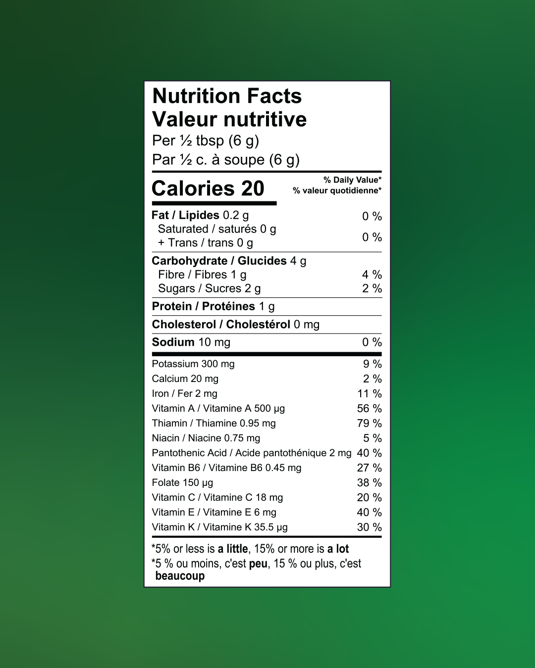 Aliments verts + adaptogènes