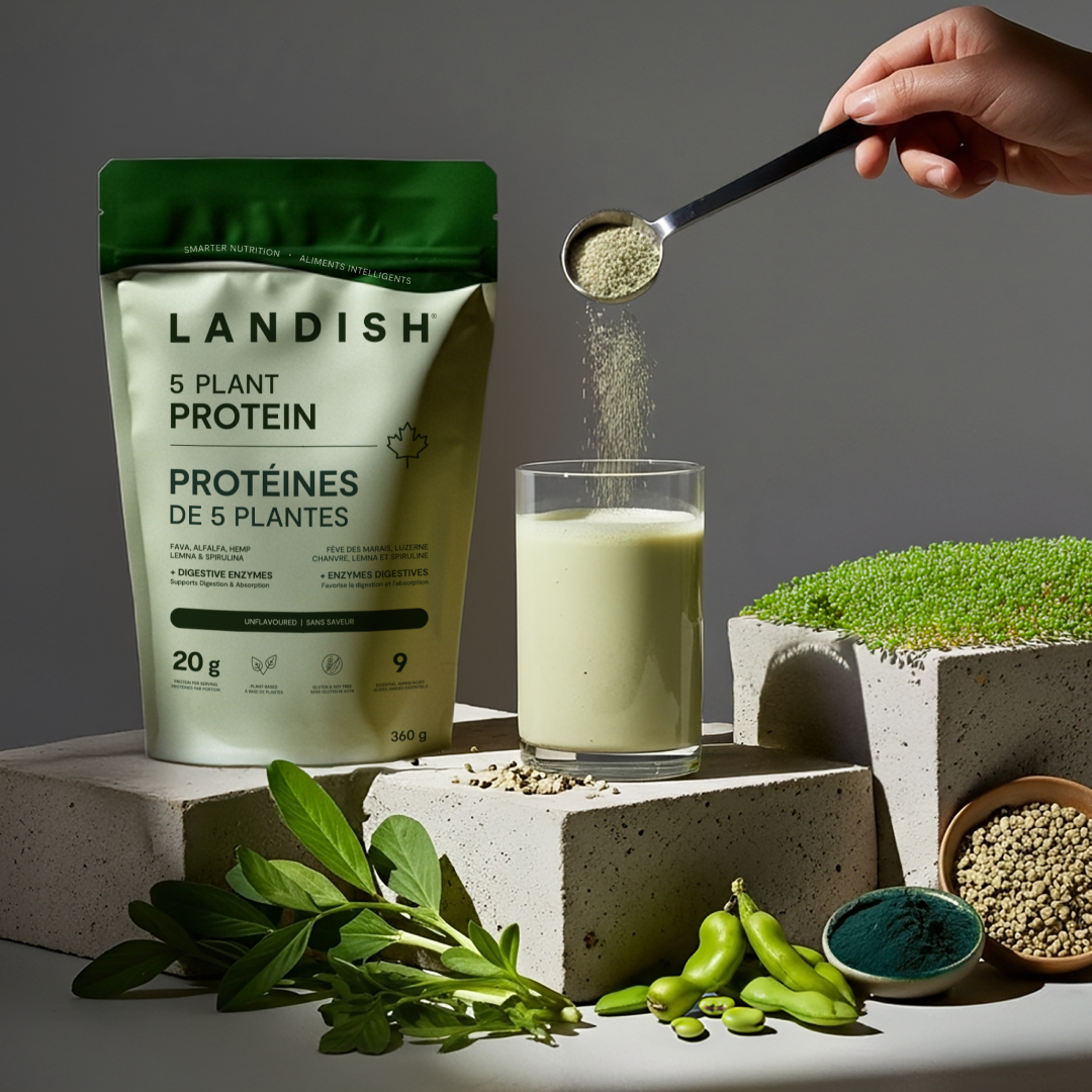 Protéines de 5 plantes