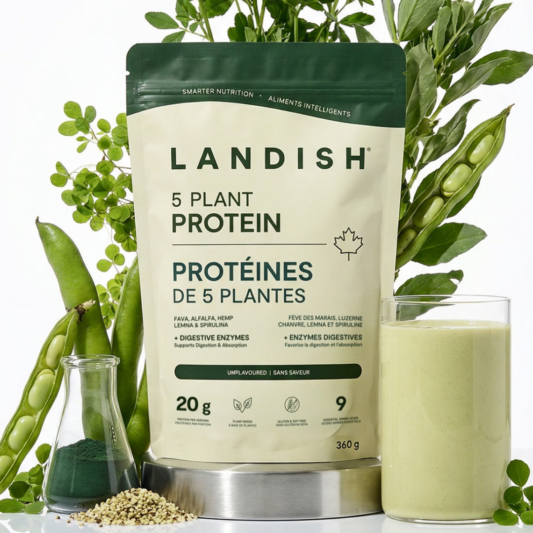 Protéines de 5 plantes