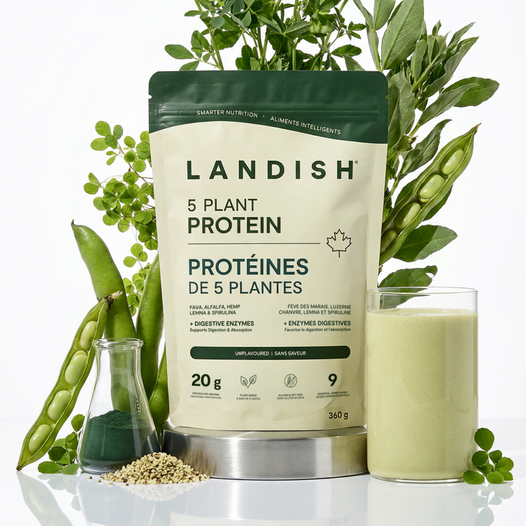 Protéines de 5 plantes