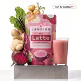 Latte à la betterave