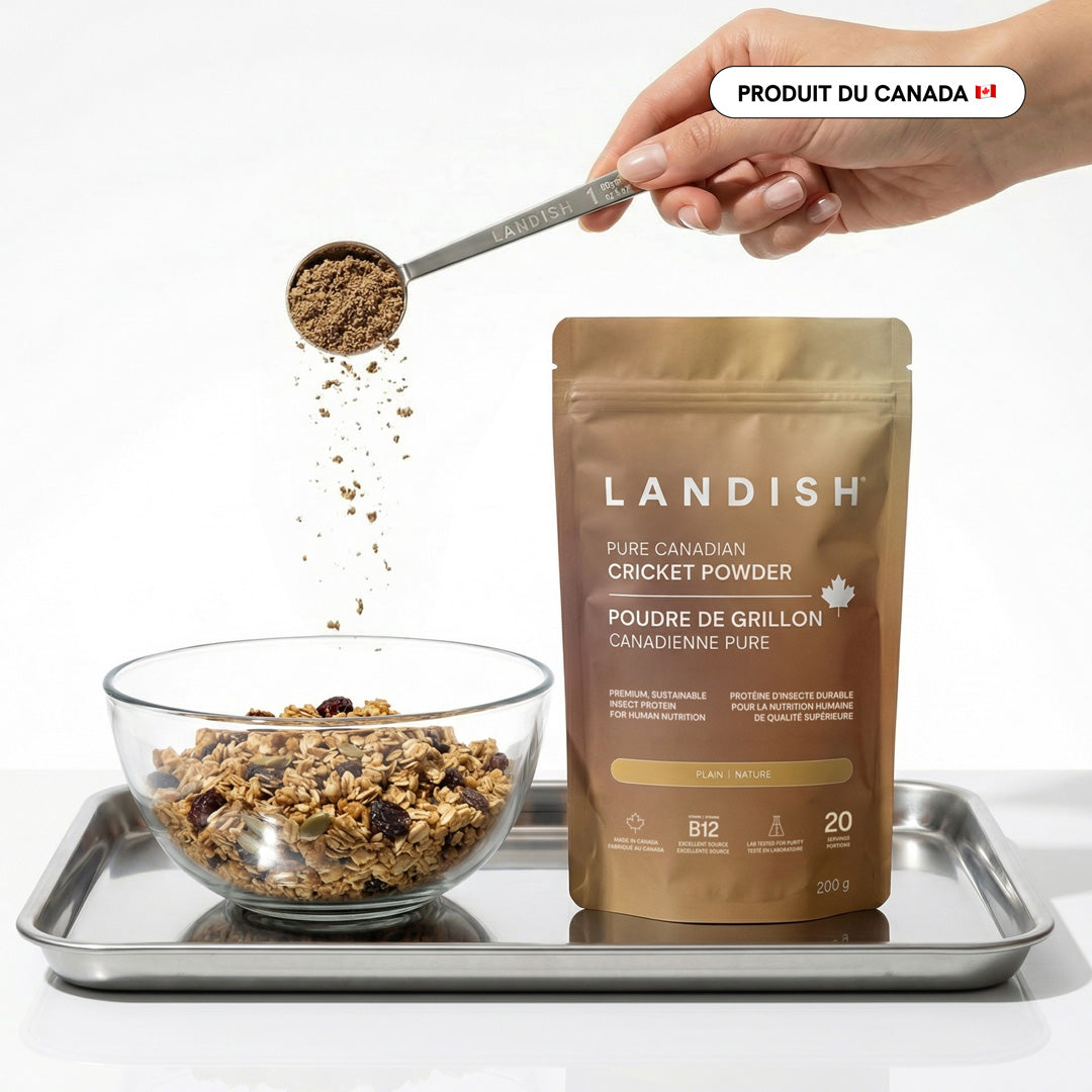 Poudre de grillon canadienne pure