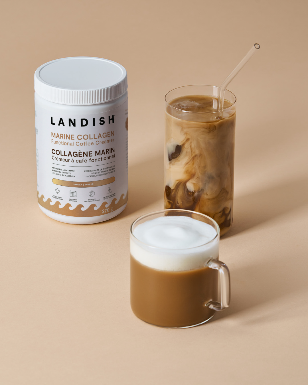 Collagène marin crémeur à café