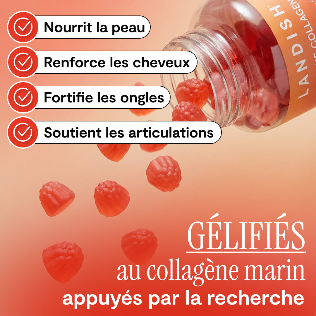 Gélifiés au collagène marin