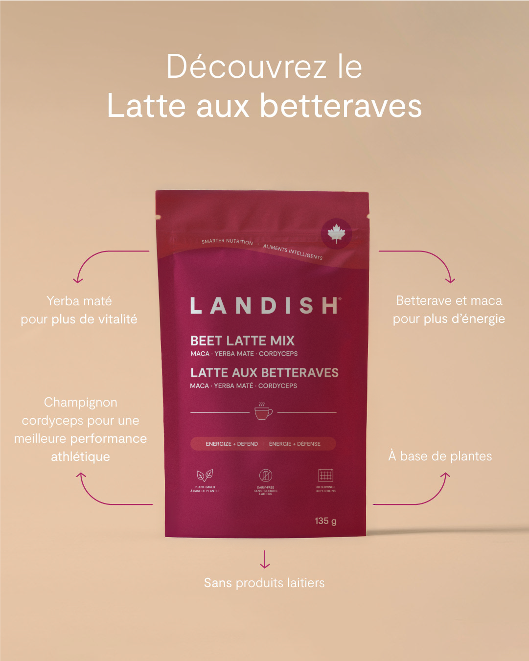 Latte aux betteraves