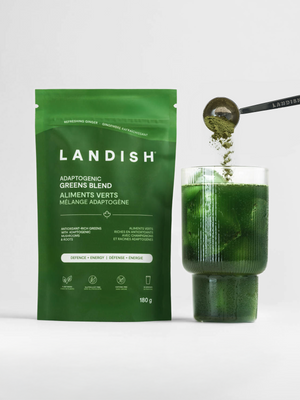 Aliments verts + adaptogènes