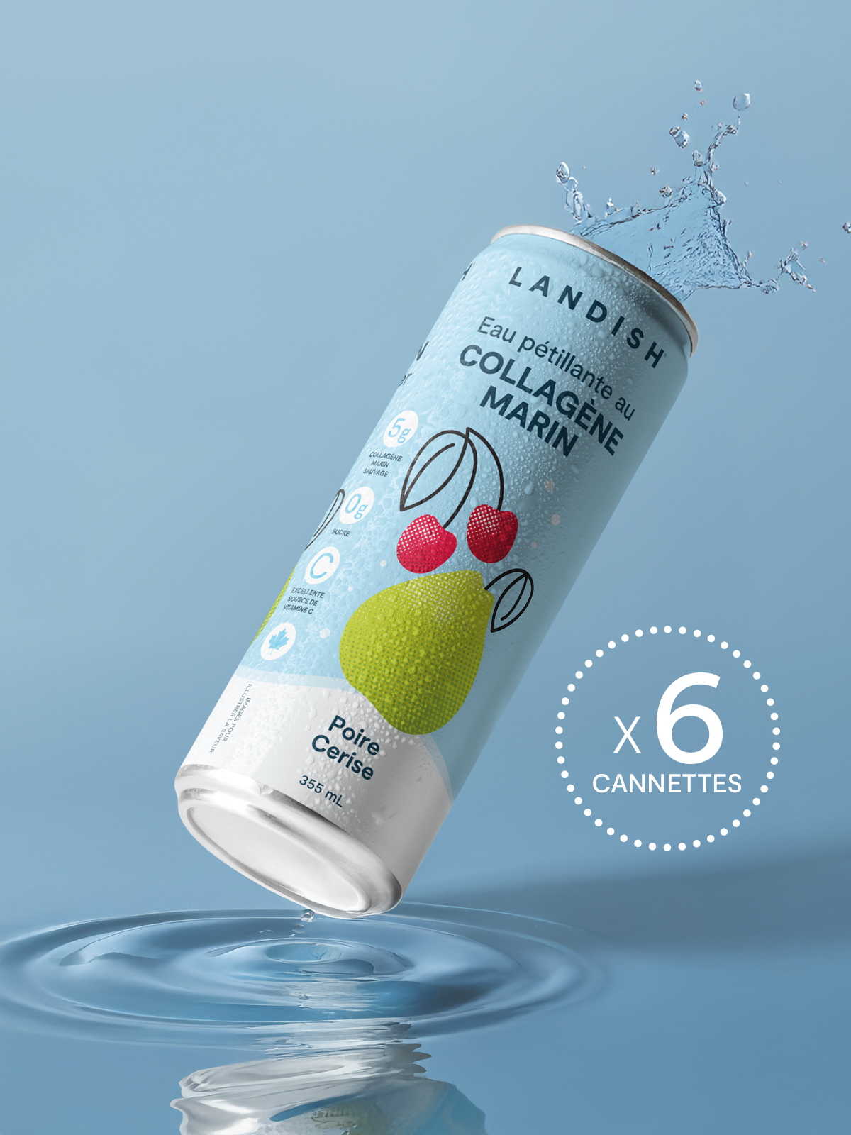 Collagène Marin Eau pétillante