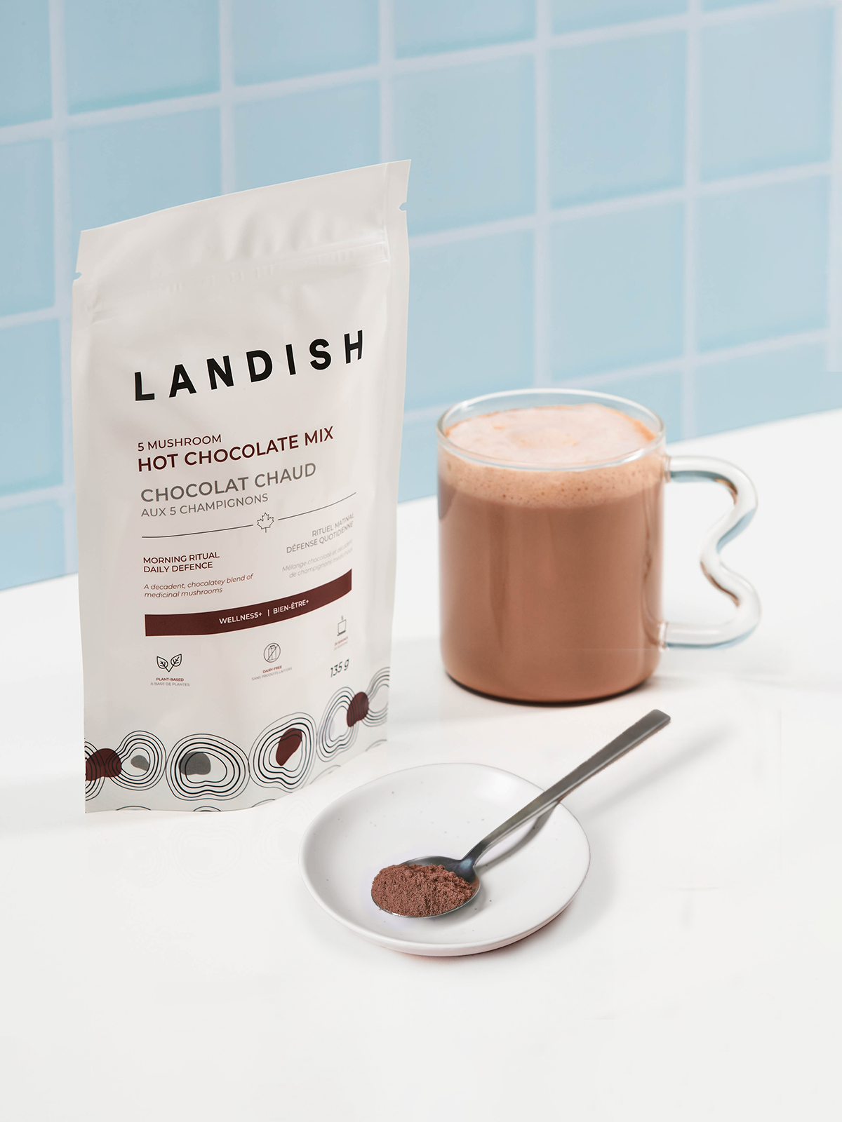 Chocolat chaud aux 5 champignons