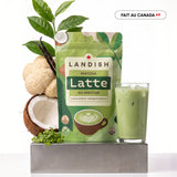 Latte au matcha