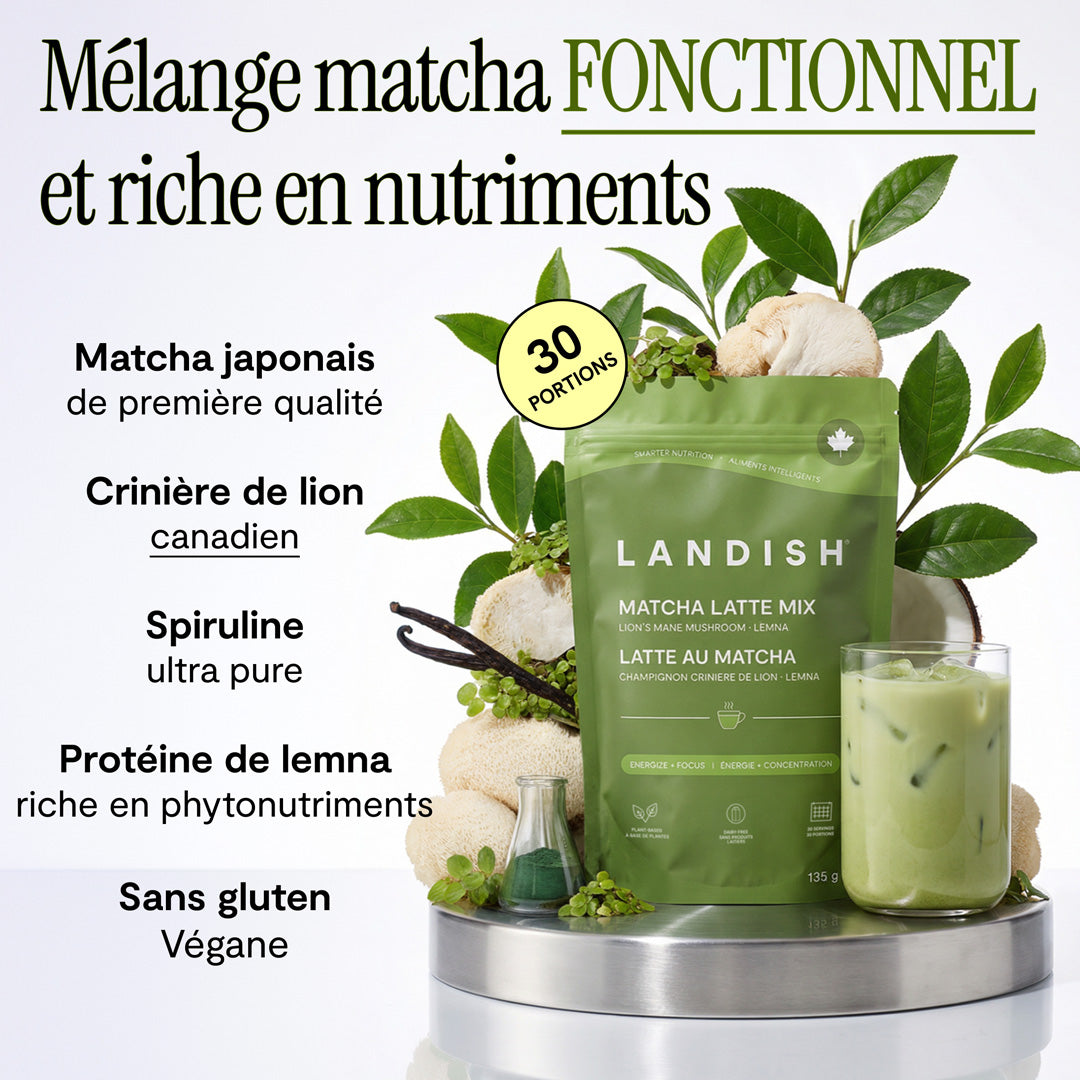 Latte au matcha