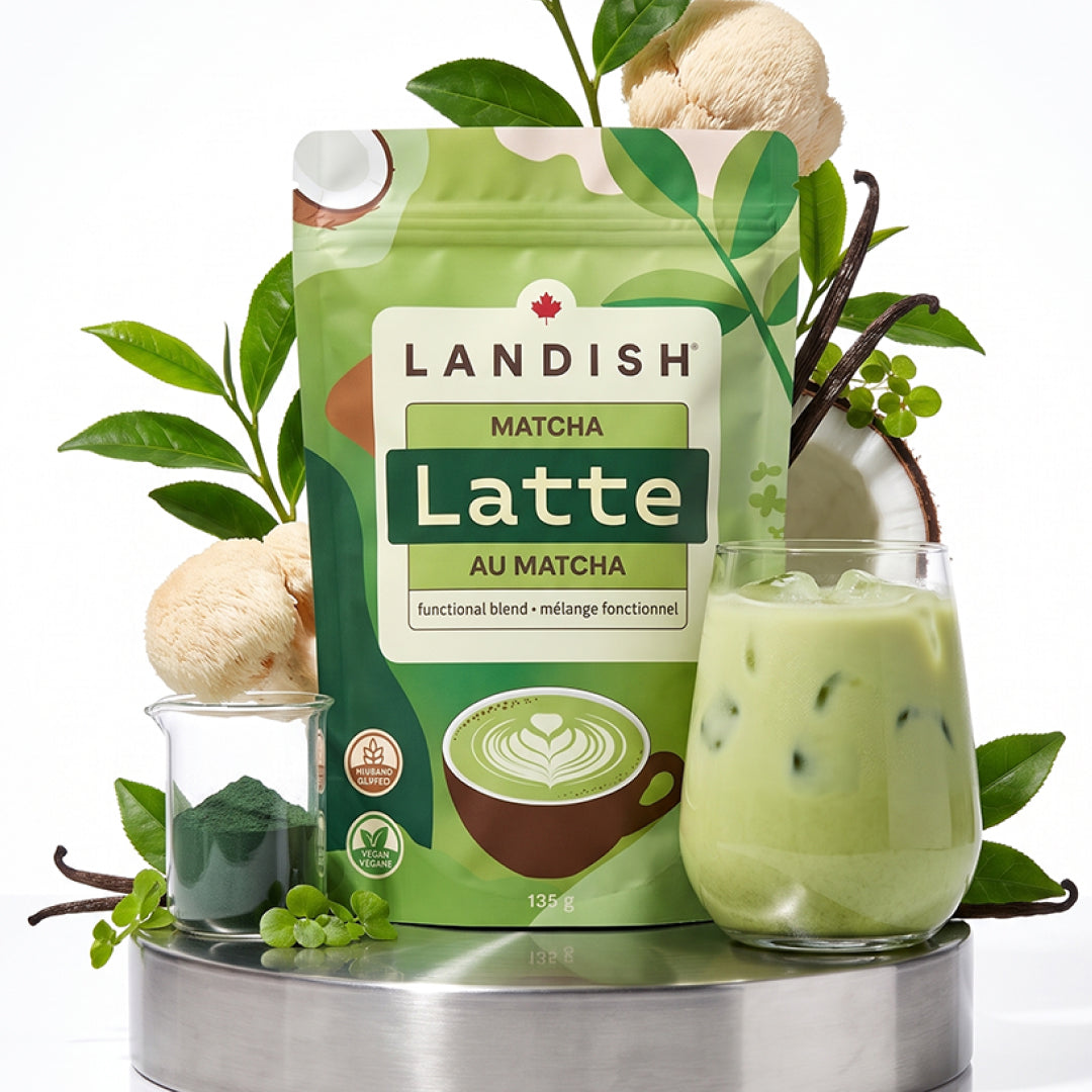 Latte au matcha