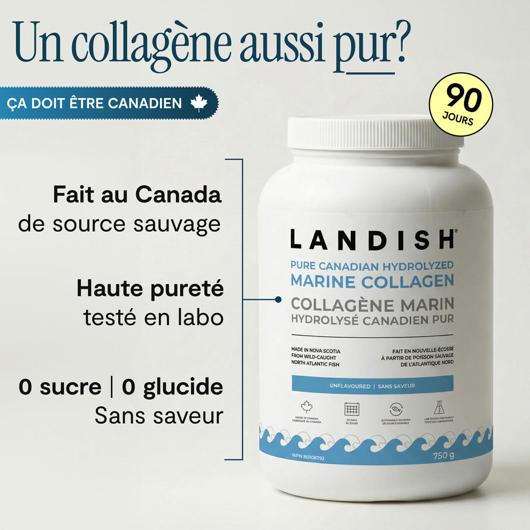 Collagène marin canadien pur | Ensemble 750 g