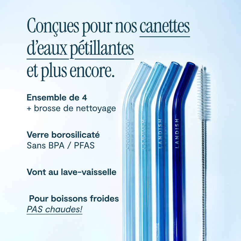Pailles en verre