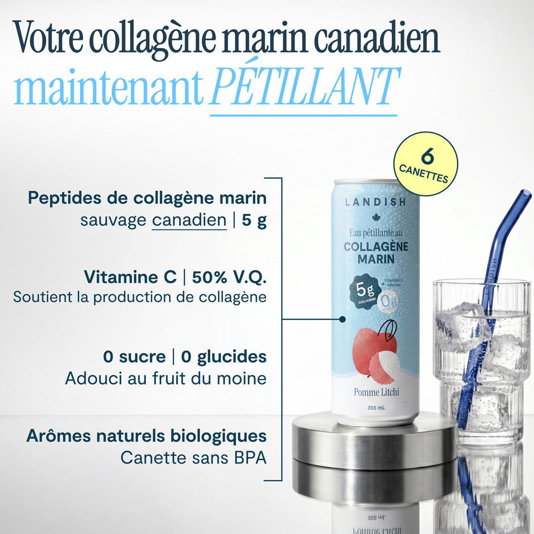 Collagène Marin Eau pétillante