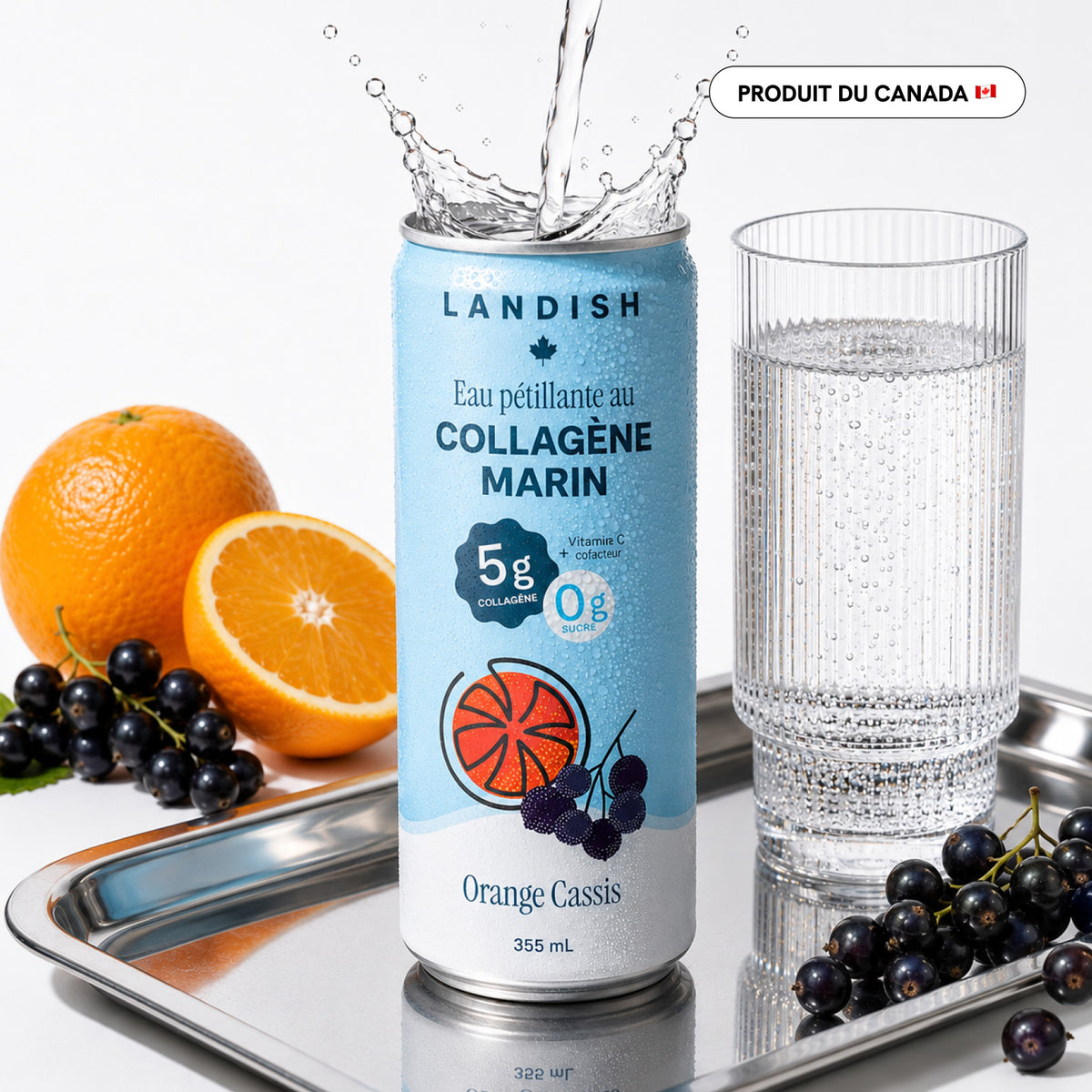 Collagène Marin Eau pétillante