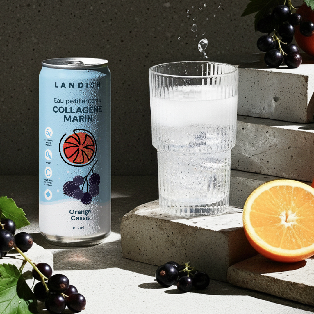 Collagène Marin Eau pétillante